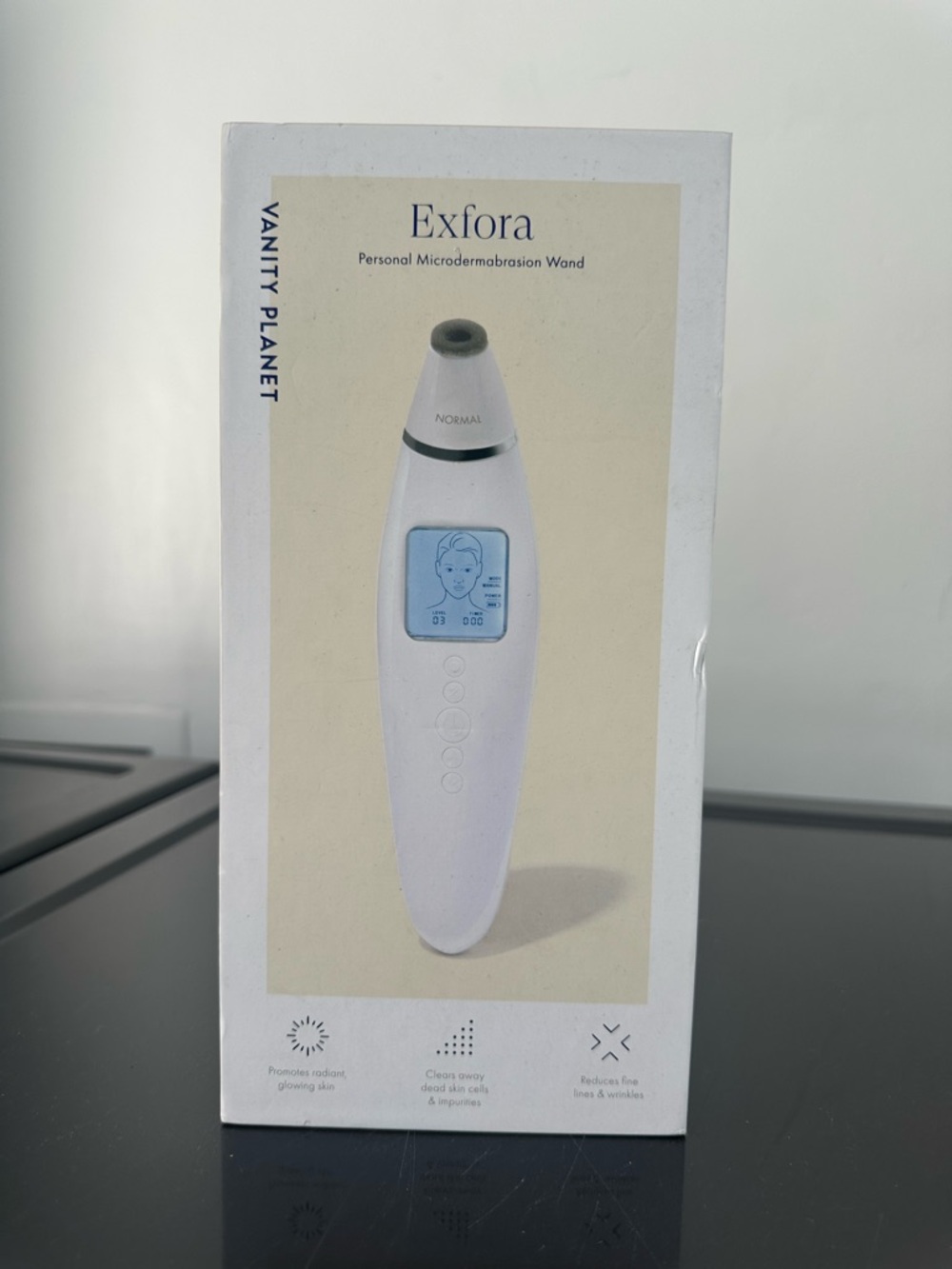 Exfora Personal Microdermabrasion Wand By Vanity Planet - White